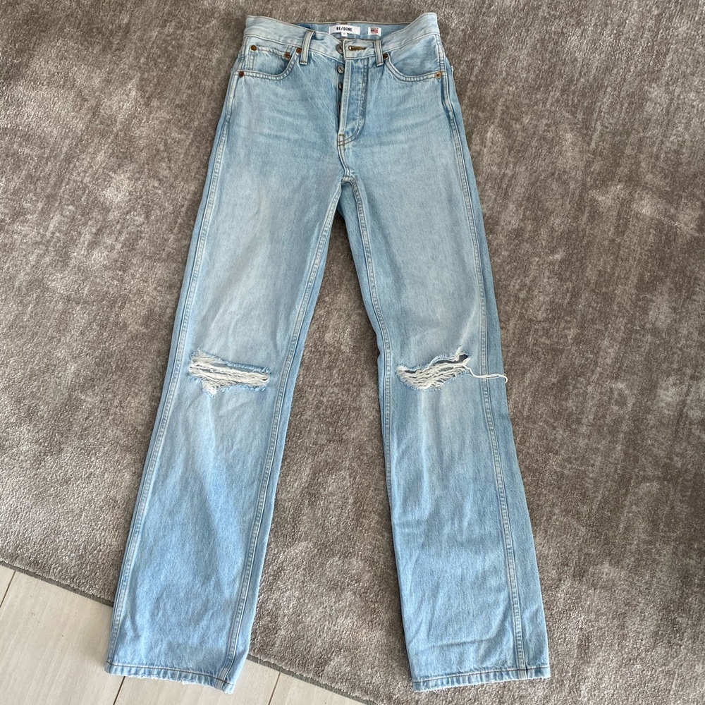 Size 24 high rise loose re/dones